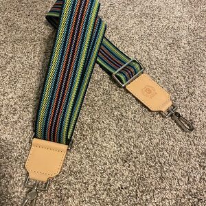 Consuela Multicolor Striped Shoulder Bag Strap